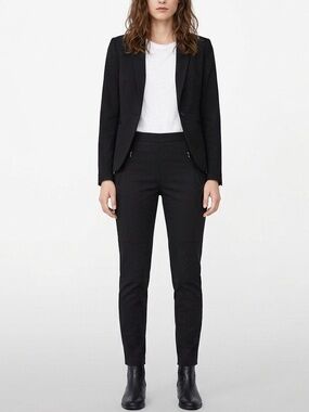 3/$30 Zara Midrise Black Skinny Dress Pants Size Extra Small Cotton